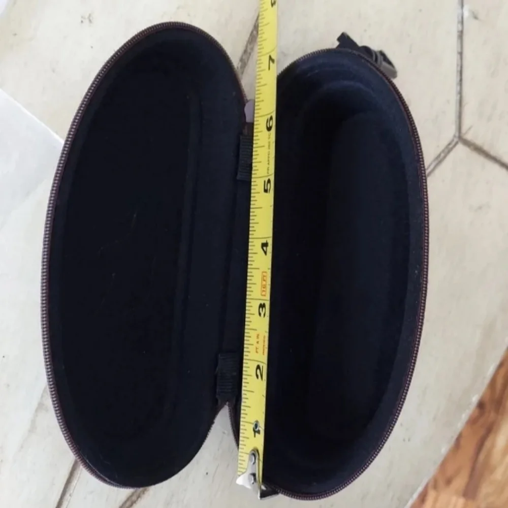 Maui Jim Semi-Hard Sunglasses Case Zip w/caribiner attached - LIKE NEW!
